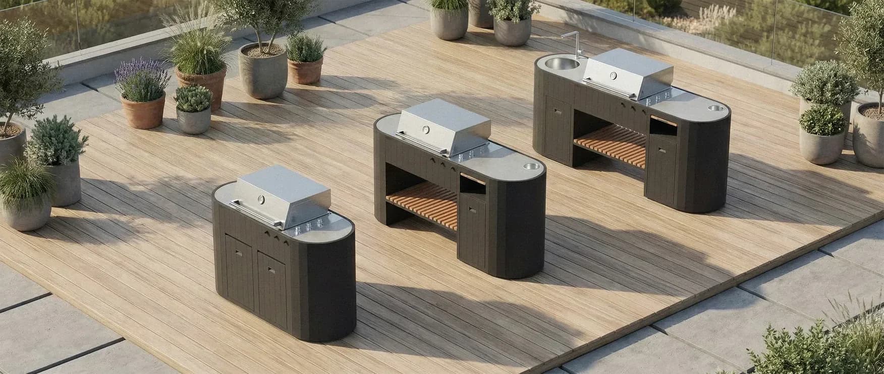 Ovo Kitchens Se réunir autour du feu